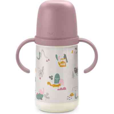 Поїльник-непроливайка Suavinex A walk in the park з силіконовим носиком, 270 мл, +6 місяців, рожева (308289) Вінниця