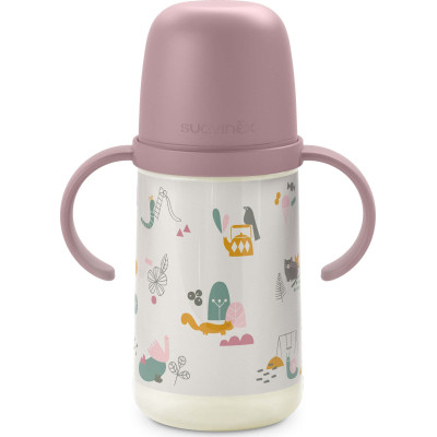 Поильник-непроливайка Suavinex A walk in the park з силіконовим носиком, 270 мл, +6 місяців, рожева (308289) Винница - изображение 2