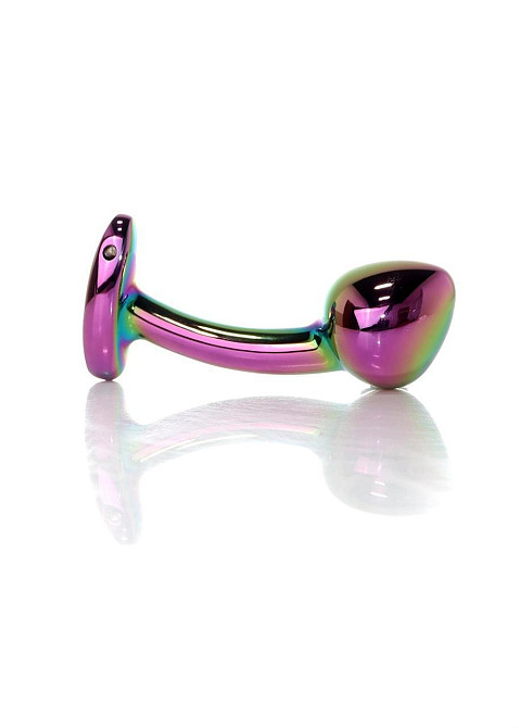 Анальна пробка - Jewellery Multicolour Curved Plug L Sex Aura Київ - фото 3