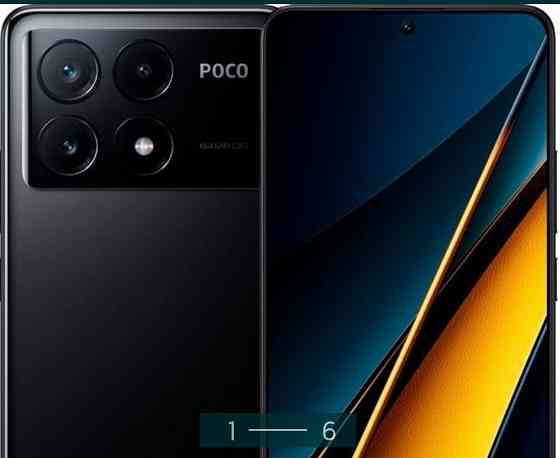 Смартфон Xiaomi Poco X6 Pro 5G + 4G LTE, 12/512Gb. Київ