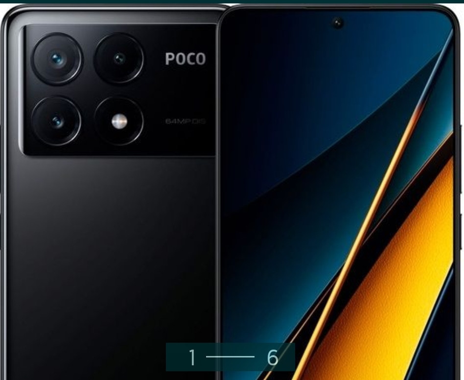 Смартфон Xiaomi Poco X6 Pro 5G + 4G LTE, 12/512Gb. Київ - фото 6