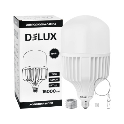 Лампочка Delux T160 150Вт Е27/E40 6500K 230В (90023332) Винница - изображение 3