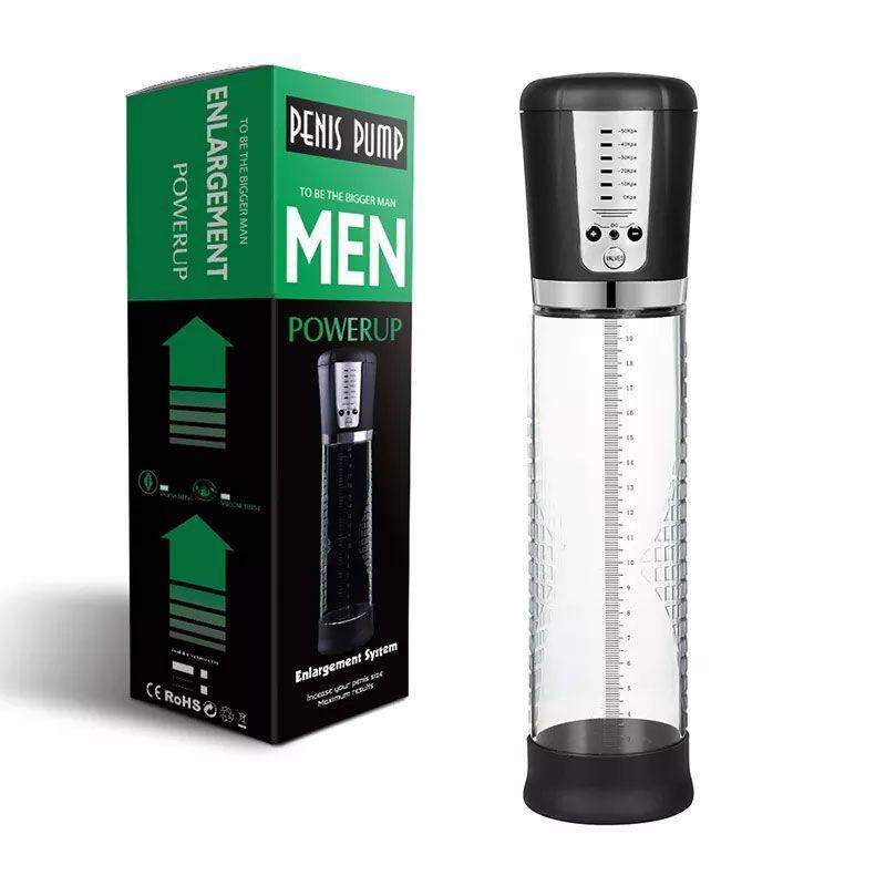 Автоматическая вакуумная помпа на аккумуляторе Men Powerup Sex Aura Киев - изображение 6