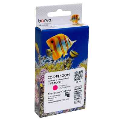 Картридж Barva Canon PFI-300M 4195C001 785с magenta (IC-PFI300M) Винница