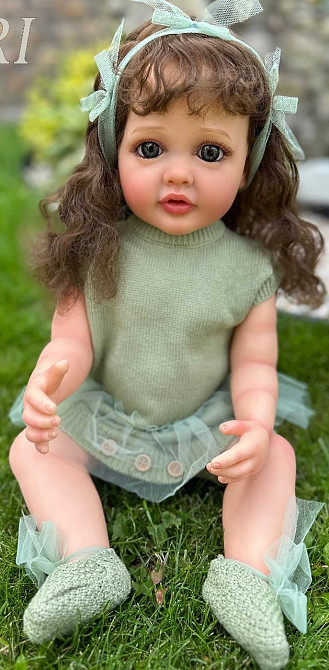 Реалистичная Кукла Реборн Девочка София 55 см Харьков - изображение 5