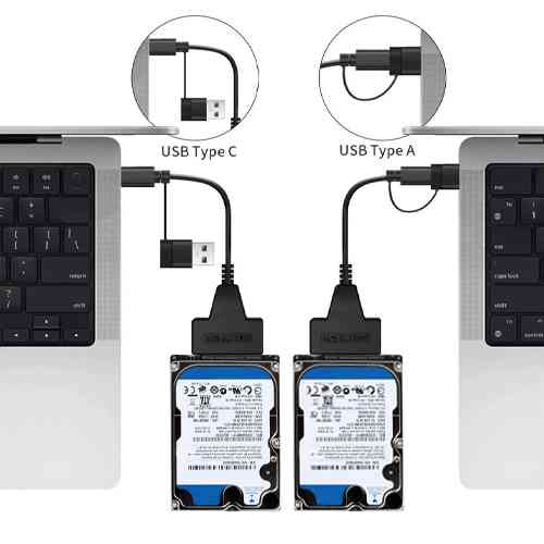 Переходник USB 3.0/USB-C - SATA 2.5 для жесткого диска HDD SSD до 5Гбит/с Вінниця