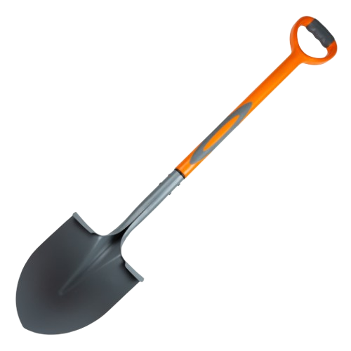 Лопата штикова "американка" 295*220*1050мм з пластиковою ручкою 1,9 кг SIGMA Житомир - фото 3