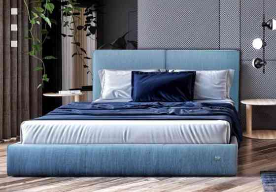 Кровать Двуспальная Delhi Standart 180 х 200 см Jeans Синий Киев