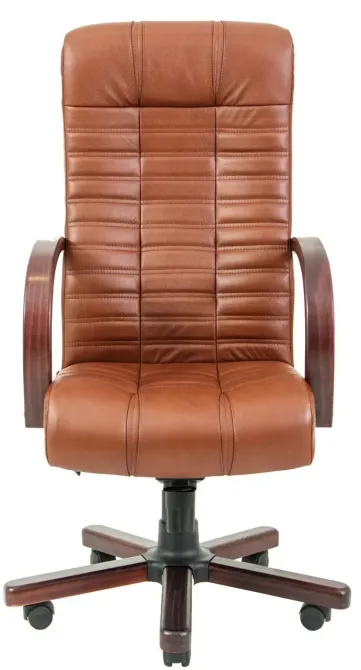 Офисное Кресло Руководителя Richman Atlant Madras Whisky Wood-Cherry М3 MultiBlock Коричневый Днепр - изображение 5