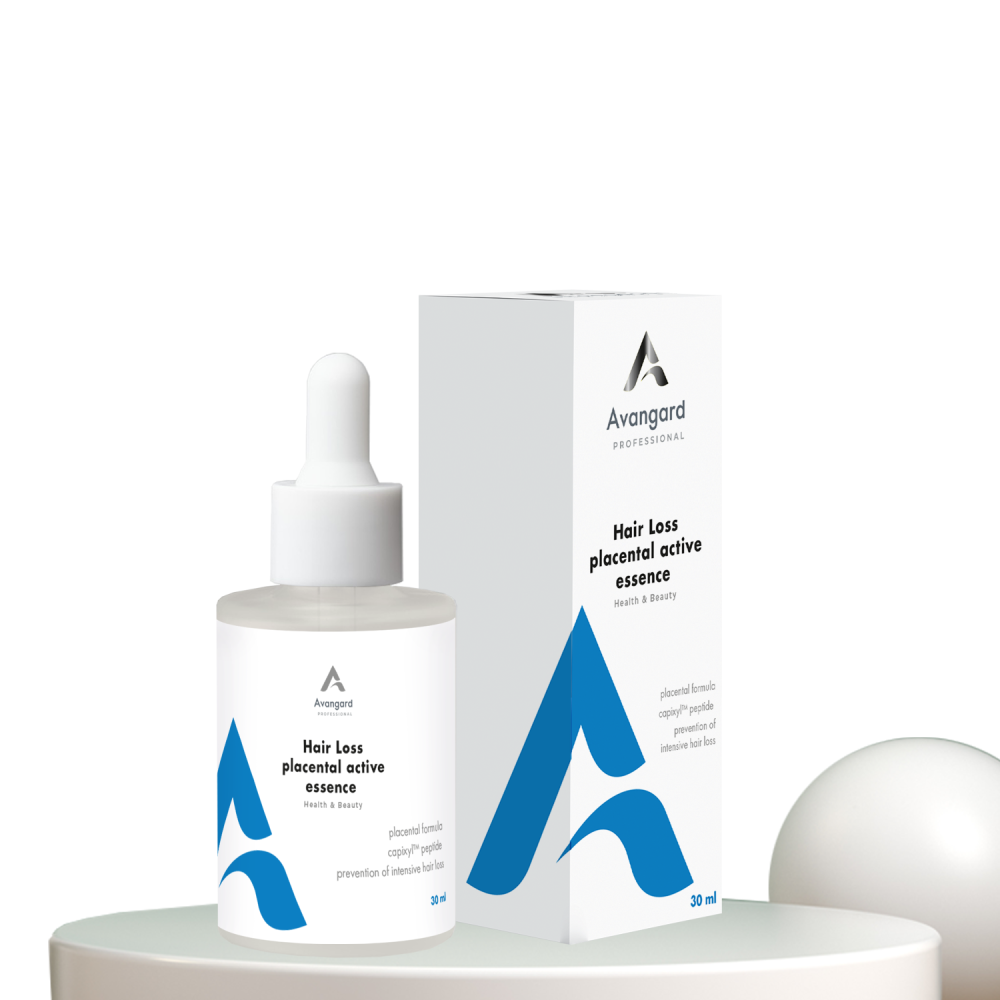 Плацентарная актив-эссенция для кожи головы от интенсивного выпадения волос с пептидом Capixyl™ A_Avangard Professional 30 мл Киев - изображение 1