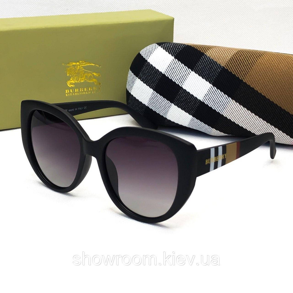 Жіночі брендові окуляри Brb (2720) чорні Київ - фото 3