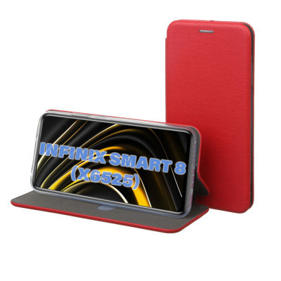 Чехол для мобильного телефона BeCover Exclusive Infinix Smart 8 (X6525) Burgundy Red (711237) Винница - изображение 1