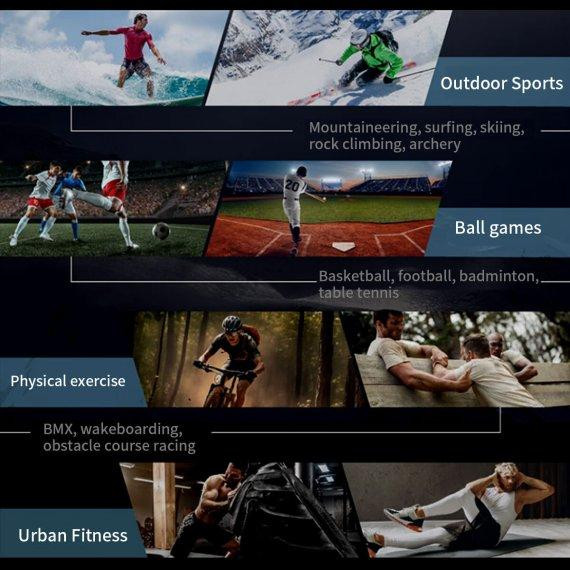 Часы умные наручные Smart Helicopter с компасом и LED-фонариком Черный Винница - изображение 9