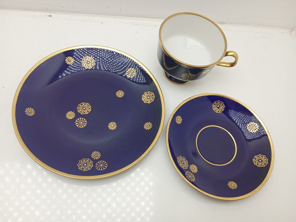 Колекційне порцелянове чайне тріо Fine LICHTE Луцьк - фото 3