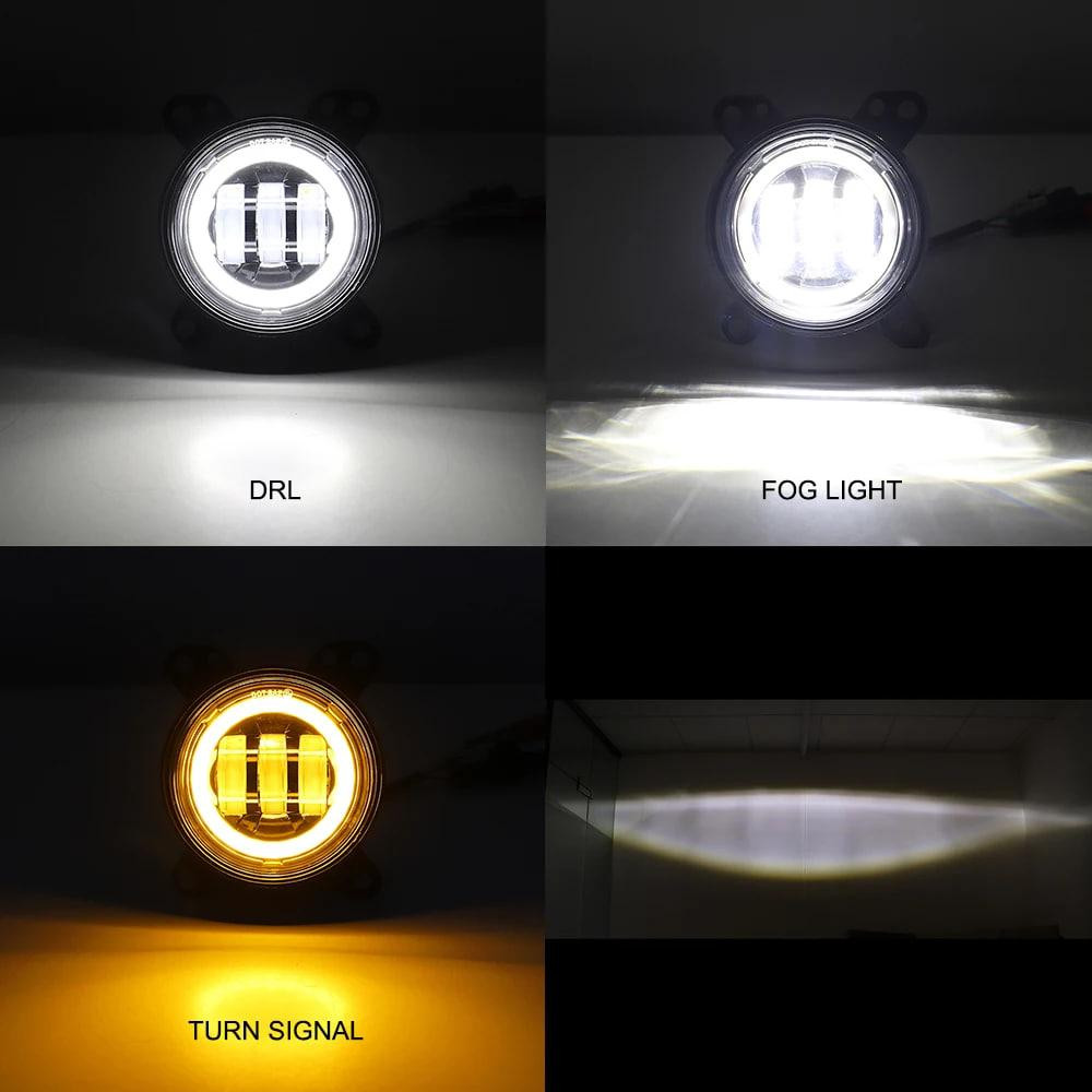 Комплект протитуманних LED фар StarLight HP-GZD-351-04 DAF-105 біле світло DRL + поворот (XF, CF, LF) Харків - фото 2