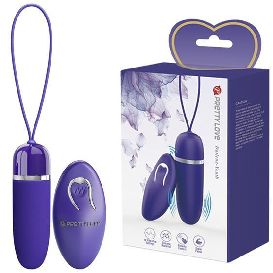 Віброяйце - Pretty Love Darlene-Youth Wireless Egg Blue Sex Aura Київ - фото 1