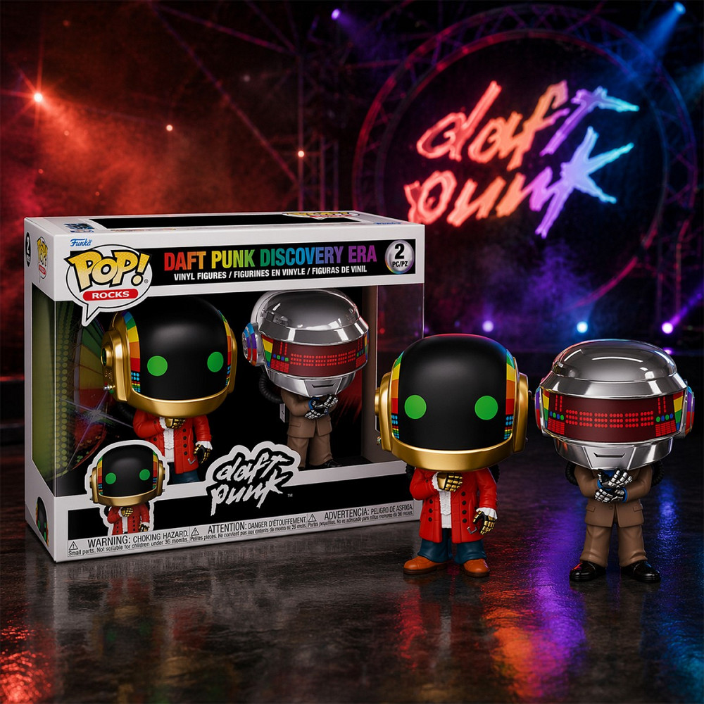 Набір ігрових фігурок Funko POP! серії Daft Punk - Discovery Днепр - изображение 3