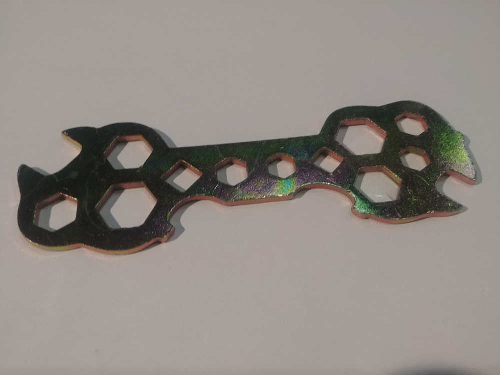 Ключ велосипедный (семейный) 10 в 1 (шестигранники 1, 6-15мм) (Индия) KL Мукачево - изображение 1