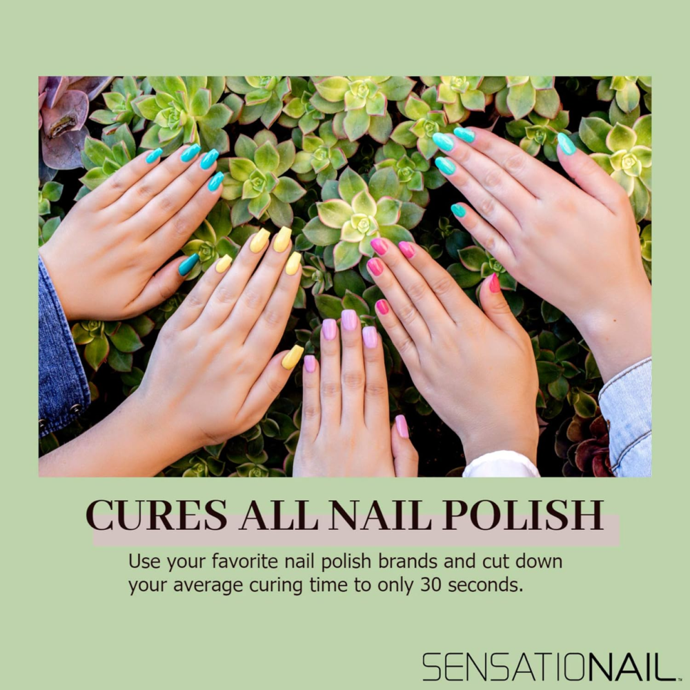 Уценка Светодиодная лампа для ногтей Sensationail Gel, лак для ногтей дома, быстрое затвердевание, умный сенсор, хромов Киев - изображение 4