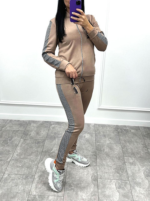 Спортивный женский костюм Leon 50-52, Капучино Киев - изображение 2