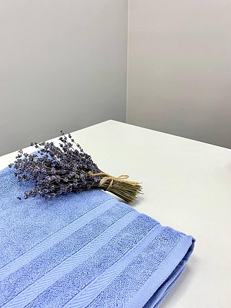 Полотенце махровое Ideal Textile Косичка однотонное плотность 500 г/м2 70х140 см (56860737) Лавандов Черновцы - изображение 4