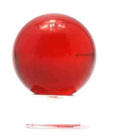 Фигурка Шар красный хрусталь Киев