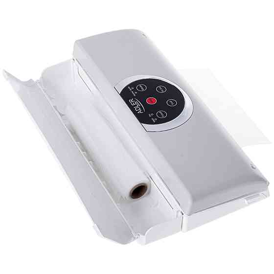 Вакууматор Adler AD 4503 для пакетів,рулонів та контейнерів/ 130Вт/ 30см/ ел. керування/ сірий Винница