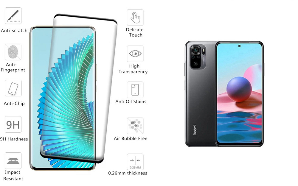 Защитное стекло HyperGlass Pro для Xiaomi Mi Note 10 Pro – максимальная чувствительность и защита Киев - изображение 2