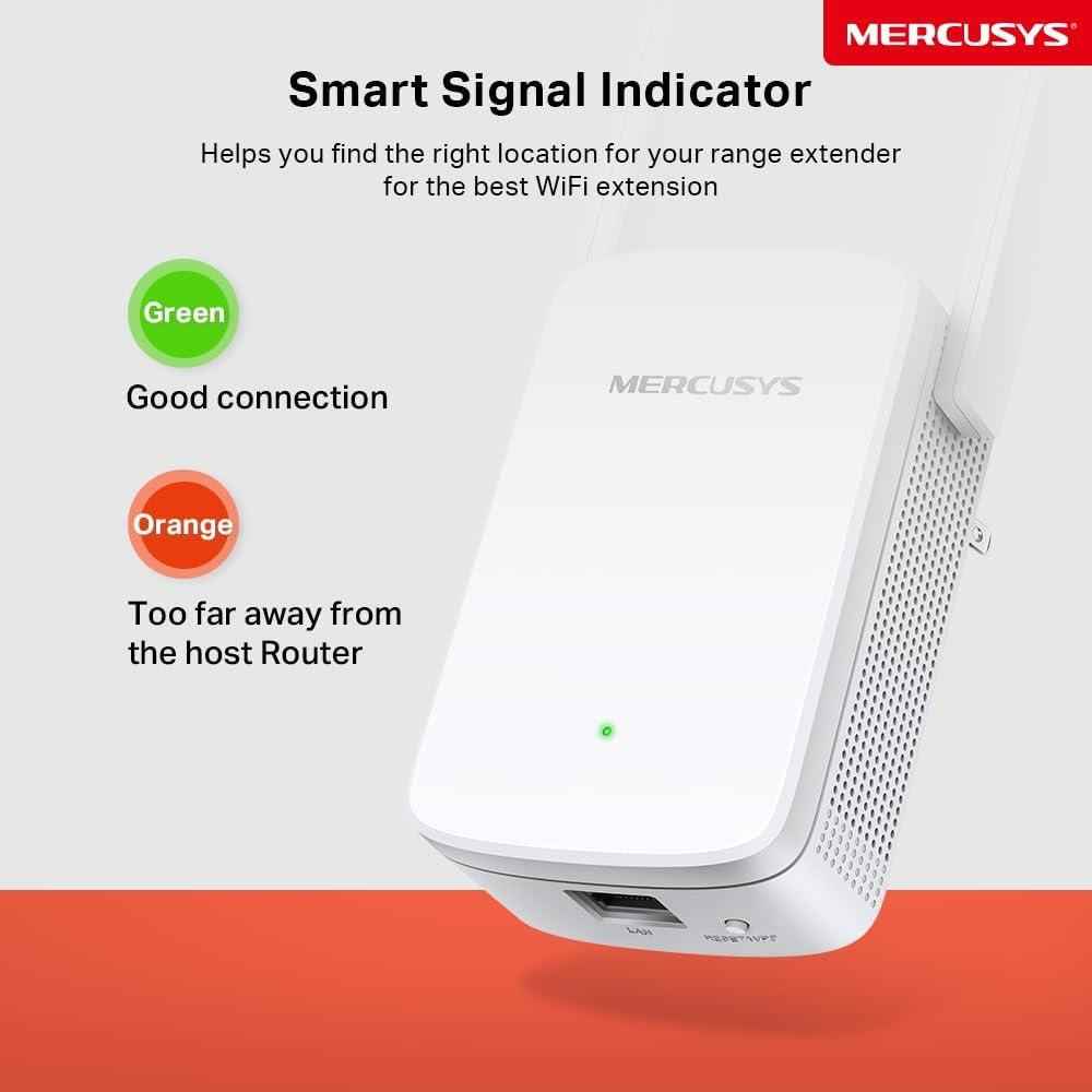 Mercusys ME30 підсилювач WLAN репітер AC1200 867 Мбіт/с 5 ГГц 300 Мбіт/с 2.4 ГГц Dual Band з підсвічуванням і Ethernet Київ - фото 3