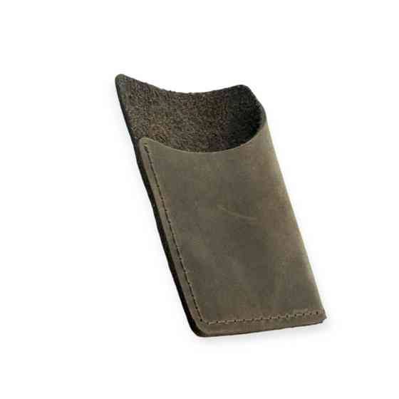 Картхолдер шкіряний "чохол" коричневий Мукачево