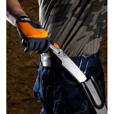 Ножовка Neo Tools садовая 33см, 3D зуби, 7 TPI, 0.242кг, чохол (42-101) Винница - изображение 5