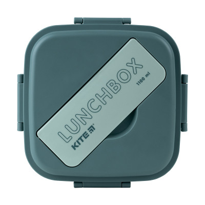 Ланч-бокс дитячий Kite з розділювачем 1100 мл, зелений (K23-186-1) Вінниця - фото 7