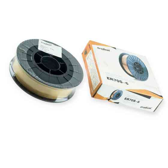 Проволока (5 кг) 0,8 мм Gradient (AWS ER70S-6) (реально 5кг) сварочная Мукачево