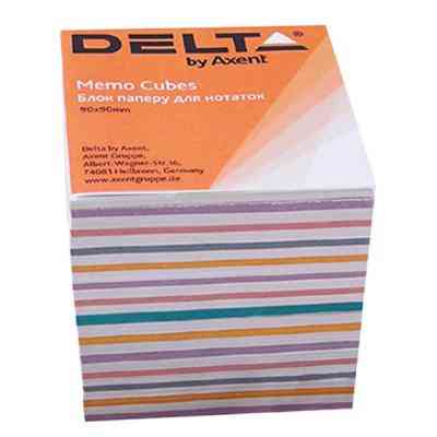 Бумага для заметок Delta by Axent "MIX" 90Х90Х80мм, unglued (D8015) Винница