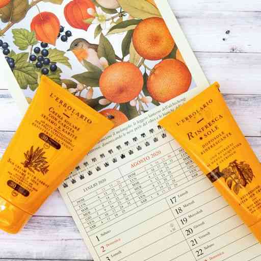 Сонцезахисний крем з морквою, маслом кунжуту та маслом Ши SPF 30 L'ERBOLARIO 125 мл Київ