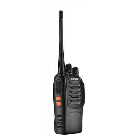 Рація Baofeng BF-888S дальність 5 км батарея 1500 mAh 5W заряджання від USB Чорний Вінниця