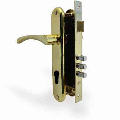 Замок врізний Avers 2223-G з ручкою Харків