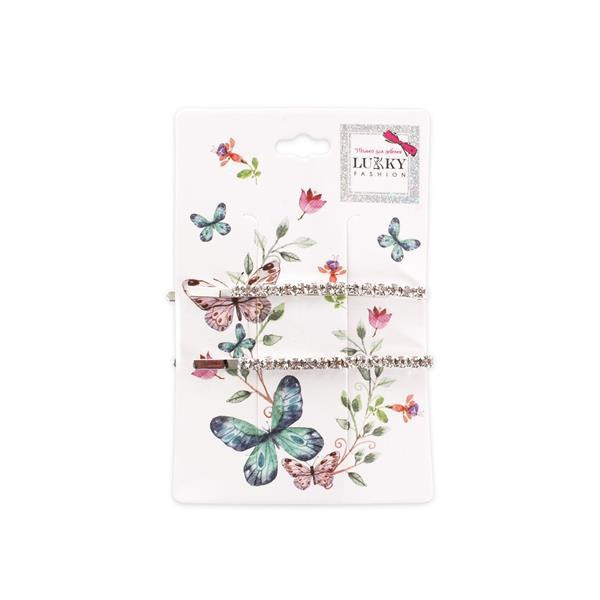 Набор заколок для волос Lukky с камнями 2 шт. (T18469) Харьков - изображение 1