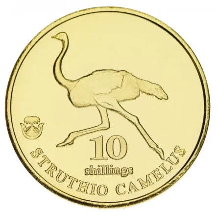 Біафра 10 1923ів 2020 UNC Страус Полтава