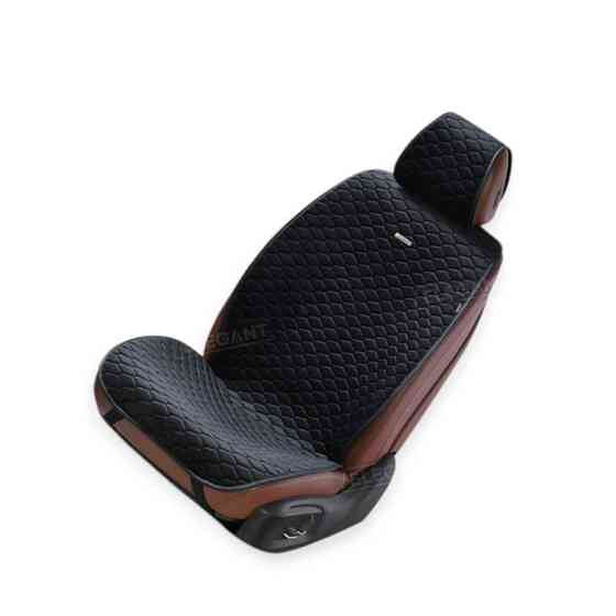 Накидки на сиденье palermo (перед+зад) ромб черные Мукачево