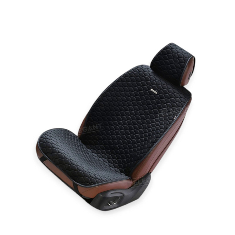 Накидки на сидіння palermo (перед+зад) чорні ромб Мукачево - фото 1