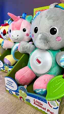 М'який нічник дитячий "Левеня" музичний (прорізувач, підсвічування, дзеркальце) Хмельницький