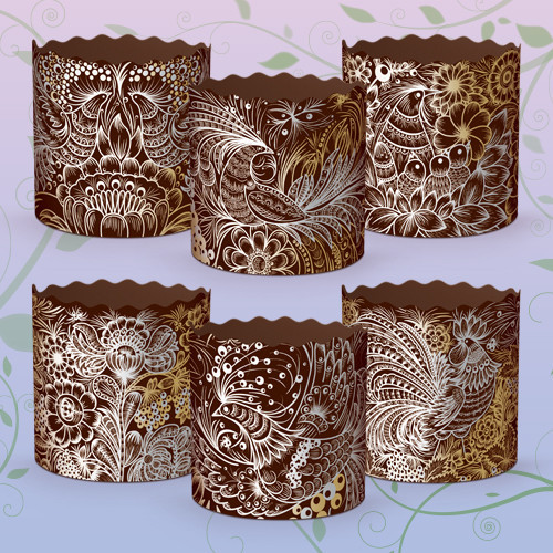 Форми для Пасок 250 гр d90 h85 Жар-Птиця 50 шт/пач. Харків - фото 2