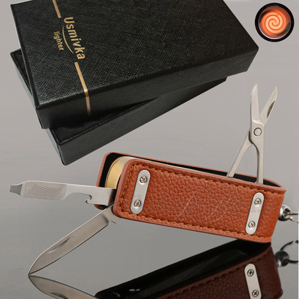 Електронна запальничка ніж usb в подарунковій упаковці ZU 33150 Полтава - фото 1