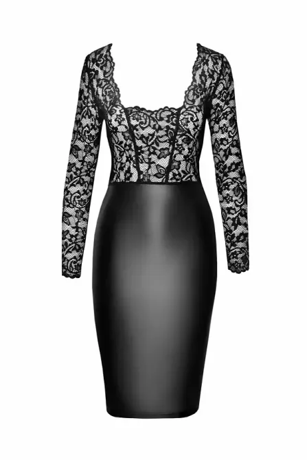 Сукня Noir Handmade F295 Euphoria lace and wetlook midi dress - L Львів - фото 4