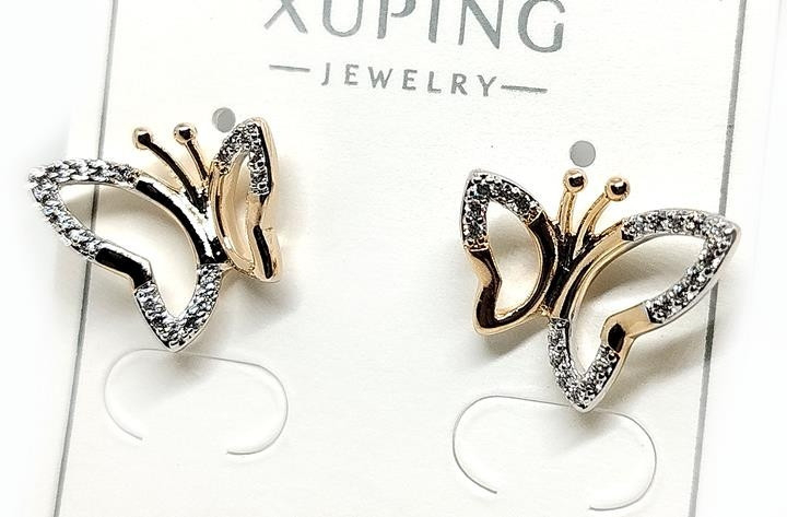 Серьги женские красивые Бабочки Киев - изображение 1