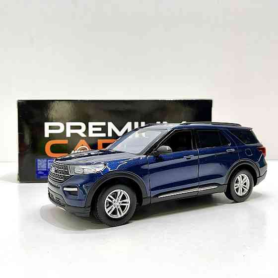 Машина Автосвіт Ford Explorer XLT інерційна металева відчиняються двері 21 см Синя (AP-1922) Чернігів