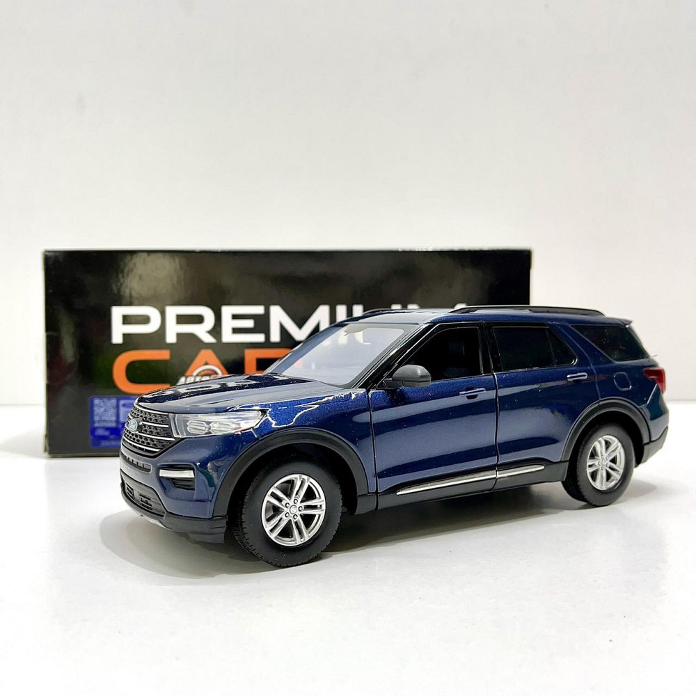 Машина Автосвіт Ford Explorer XLT інерційна металева відчиняються двері 21 см Синя (AP-1922) Чернігів - фото 1