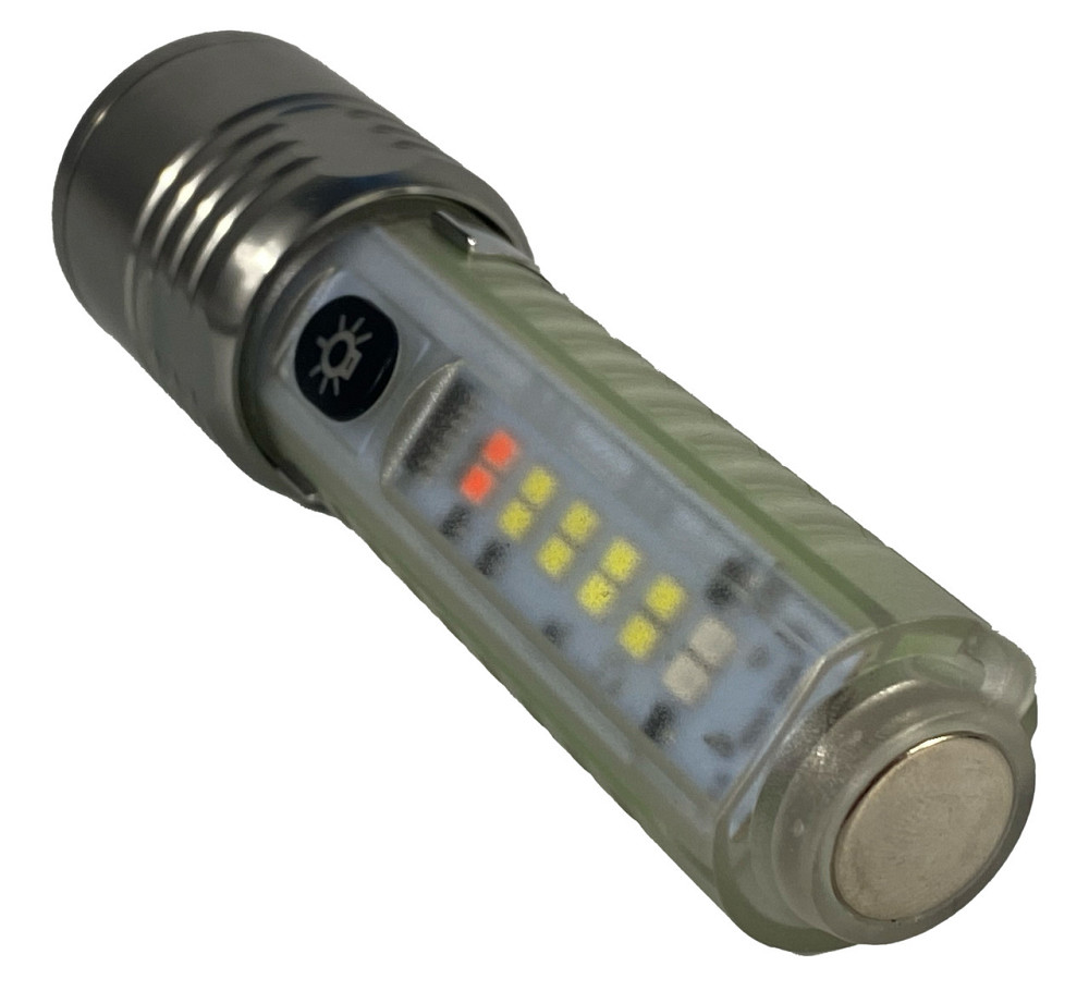 Фонарик Watton WT-609 аккумуляторный ручной Каменец-Подольский - изображение 4