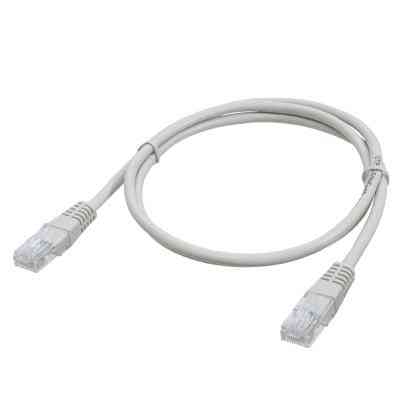 Патч-корд 0.5м, UTP, cat.5e, CCA, grey Patron (CAB-PN-PATCH-05M) Вінниця